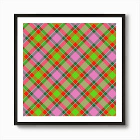 Tartan Pattern 1 Affiche