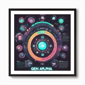 Gen Alpha 3 Art Print