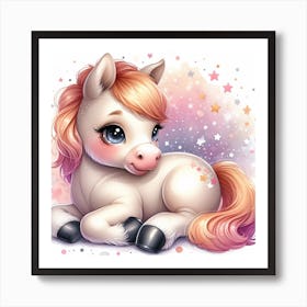 Little Pony Art Print