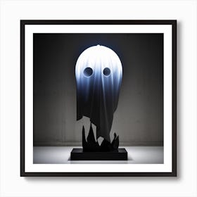 Ghost Sculpture Art Print