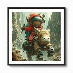 Nasa Astronaut Art Print