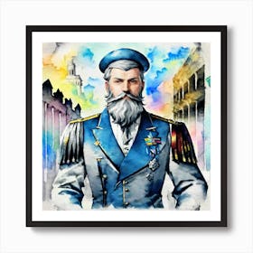 Portrait Of A Soldier 1 Art Print