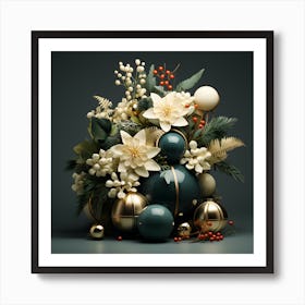 Christmas Arrangement 2 Art Print