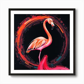 Flamingo 22 Art Print