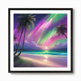 Aurora Borealis4 Art Print