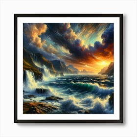 Tempestuous Beauty 16 1 Art Print