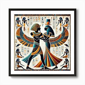 Egyptian Dance 5 Art Print