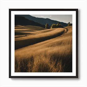 Field Of Wheat Art Print