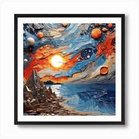 Starry Night Art Print