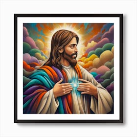 Jesus The Savior Art Print