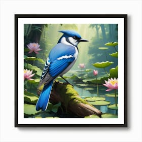 Blue Jay 1 Art Print