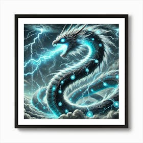 Ionis Sky Serpent Art Print