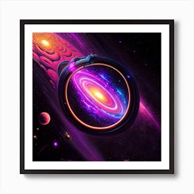 Galaxy Art Print