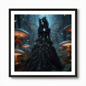 Fairy In The Forest 2 Art Print