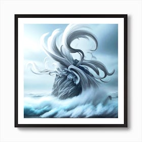 'Sea Monster' Art Print