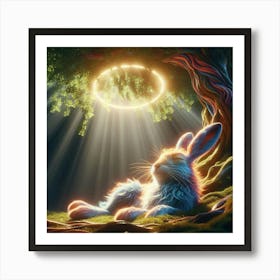 A Hare Art Print