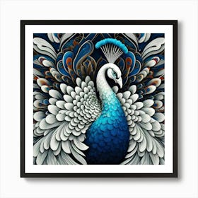 Peacock 1 Art Print