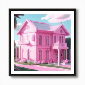 Barbie Dream House (825) Art Print
