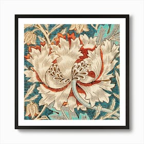 William Morris Flower Art Print