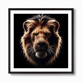 Lion portrait 1 Art Print