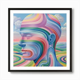 'The Head' Art Print