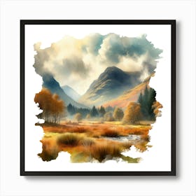 Scottish Landscape Art Print