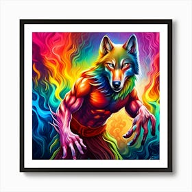 Wolf 2 Art Print