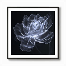 Minimalism Rose Art Print