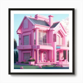 Barbie Dream House (19) Art Print