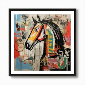 Horse Head Art Print