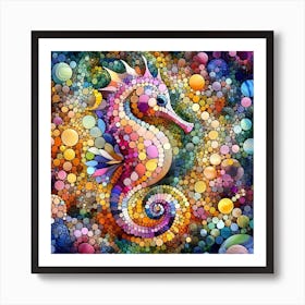Seahorse 9 Art Print