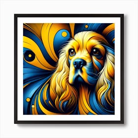 Cocker Spaniel 02 Art Print