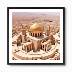 Islamic Mosque In Iran 6 Art Print