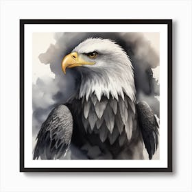 Eagle Painting Art Print