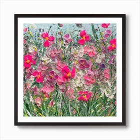 Summer Pink Art Print