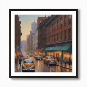 Old New York 3 Art Print