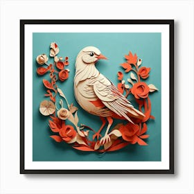 Minimalism, Bird Art Print