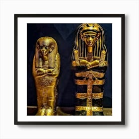 Egyptian Mummies 5 Art Print