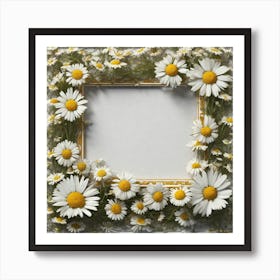 Daisy Frame 5 Art Print