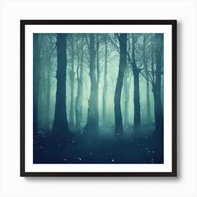 Dark Forest 6 Art Print