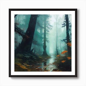 Faerie Forest 2 Art Print