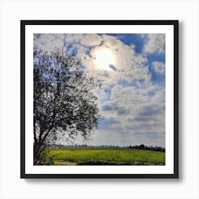 Loving attractive nature Art Print