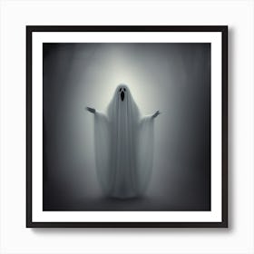 Ghost In The Woods Art Print