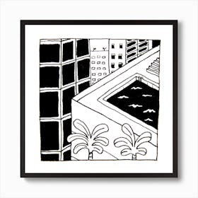 Terrace Art Print