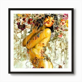 Lace 12 - Flora Essence Art Print