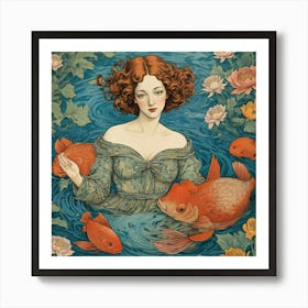 Mermaid 4 Art Print