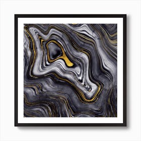 Agate Texture 02 Art Print