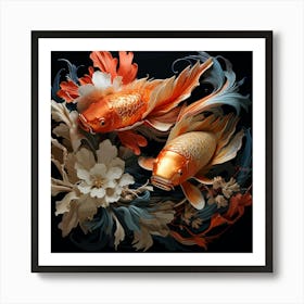 Koi Fish 1 Art Print