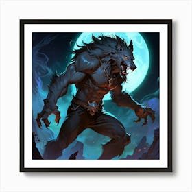 Werewolf 6 Art Print