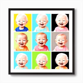 Baby Smiles Art Print
